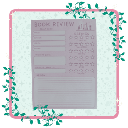 Book Review NotePad