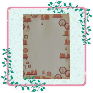 Botanical Bookshelf NotePad