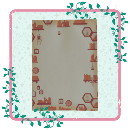 Botanical Bookshelf NotePad