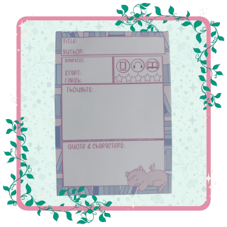 Baby Dragon Book Review NotePad