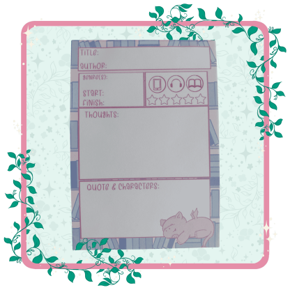 Baby Dragon Book Review NotePad