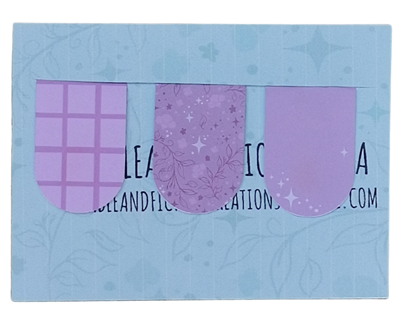 Pink Patterns Magnetic Bookmark Pack