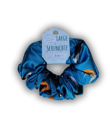 Quidditch Satin Scrunchie
